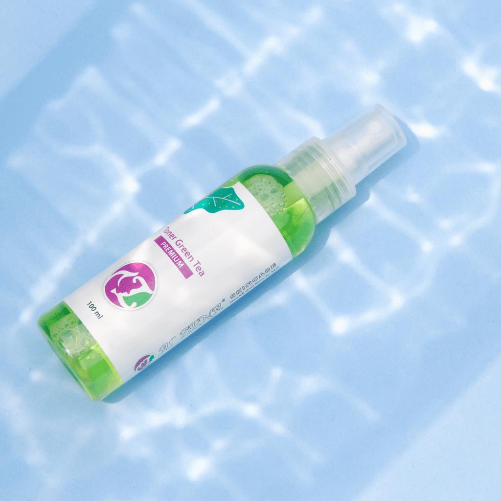 ALZENA Skincare TONER GREEN TEA Menutrisi kulit wajah