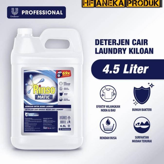rinso matic professional 5 liter