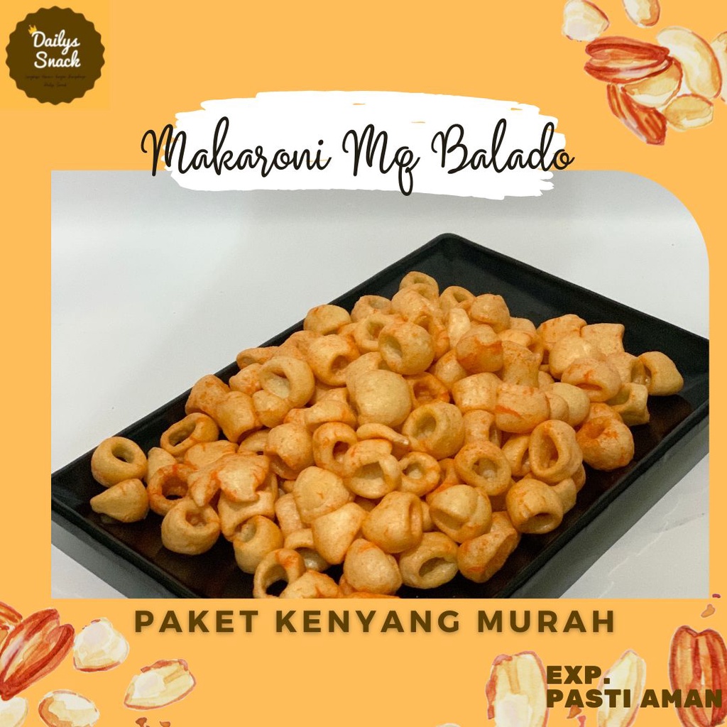 

SNACK KILOAN / MAKANAN RINGAN - MAKARONI MIKRO 500 GRAM