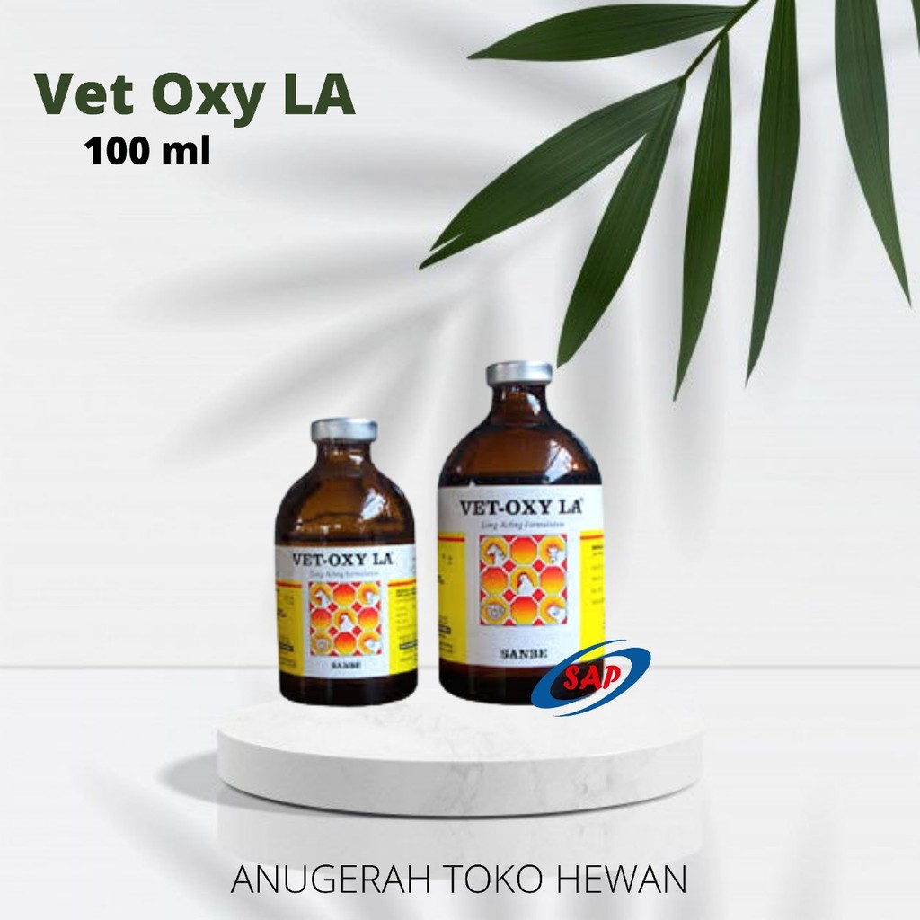VET OXY LA 100 ml - SANBE - Antibiotik Hewan