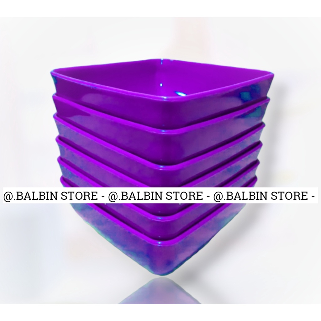 BALBIN STORE | mangkuk melamin 6.inc - mangkuk makan - mangkok kotak melamine 15 cm -mangkuk saji - mangkuk mie - mangkuk bubur - mangkuk soto - mangkuk serba guna - mangkuk varian warna random