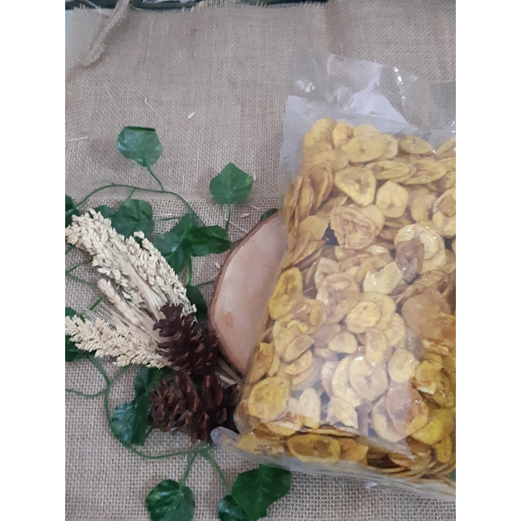 

snack keripik pisang coin snack manis 250gr 500gr snack kiloan keripik pisang coin