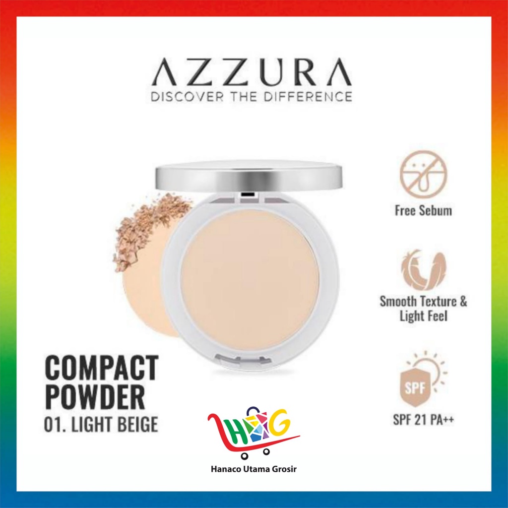 AZZURA COMPACT POWDER BEDAK PADAT