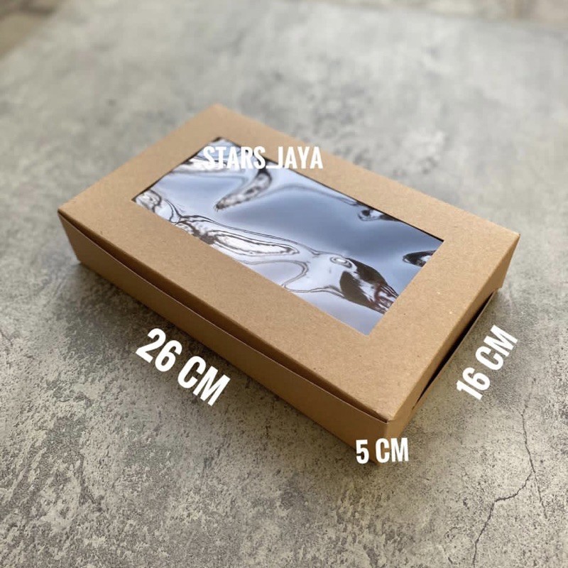 

Box Kraft Mika 26x16x5cm