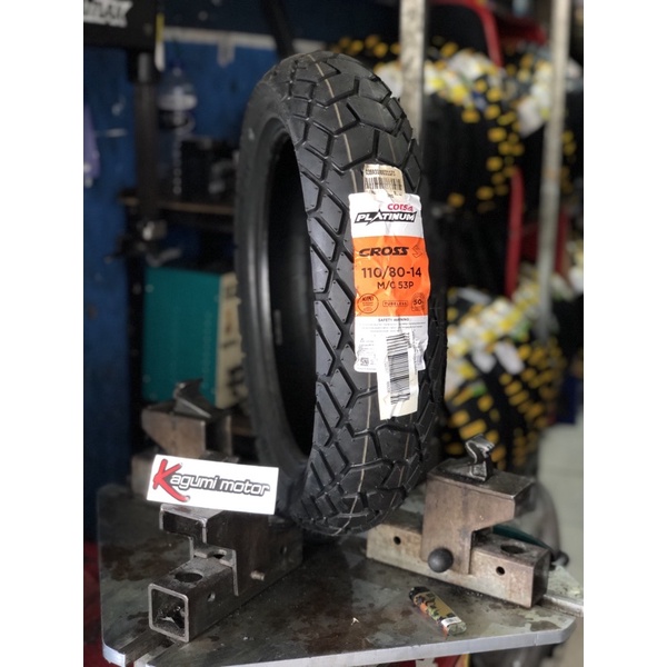 Ban corsa platinum cross s 110/80-14