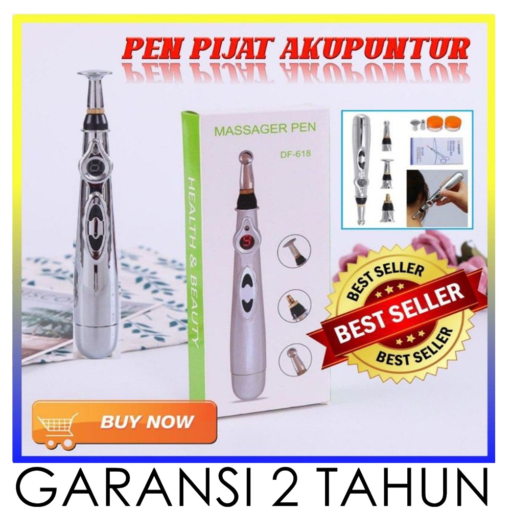 BEST SELLER Alat pijat pen acupuntur alat terapi sendi lutut original massager pen df 618 pena pijat