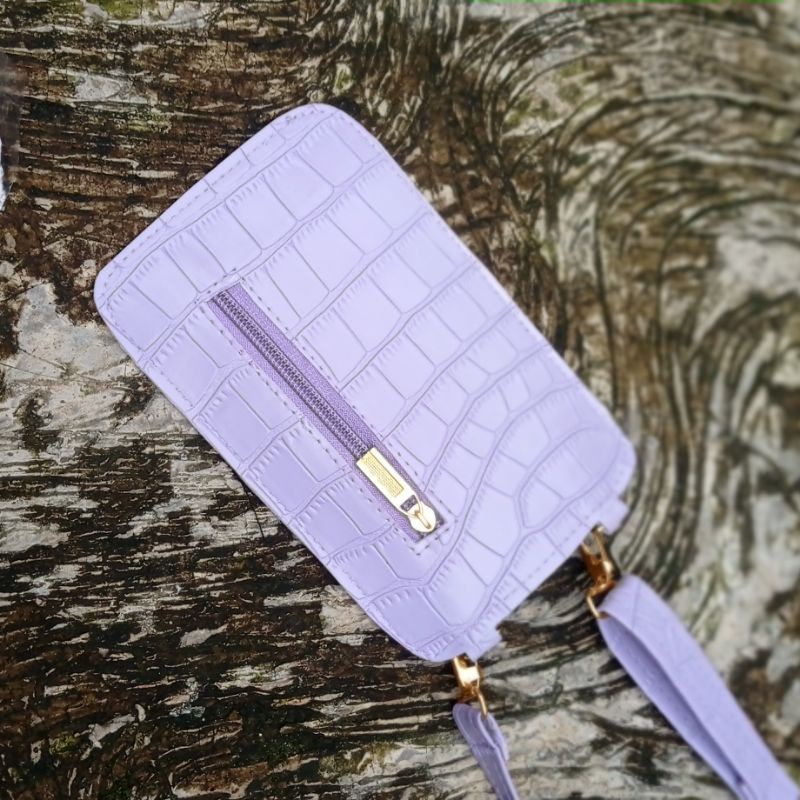New dompet sling croco FB81