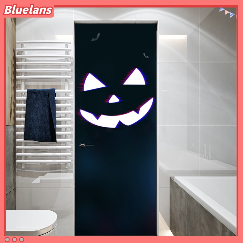 Stiker Dinding 3D Bahan PVC Untuk Dekorasi Halloween