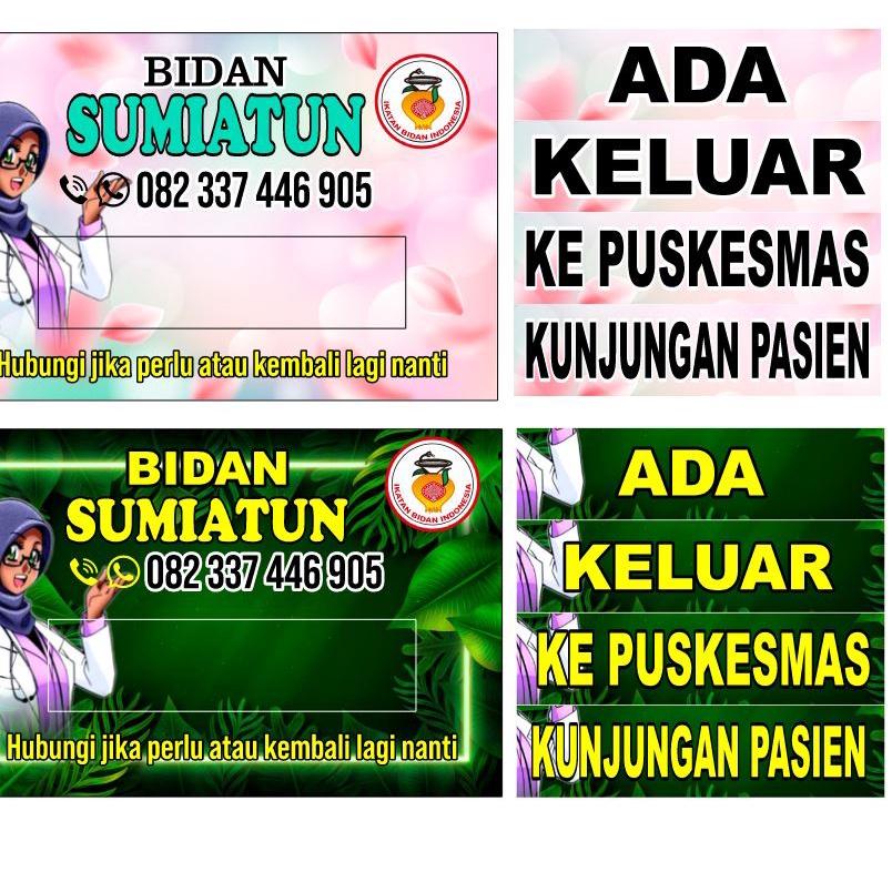 

Terjangkau PLANG BIDAN, PAPAN BIDAN, PAPAN DOKTER BAHAN AKRILIK MELAYANI CUSTOM, FREE DESAIN
