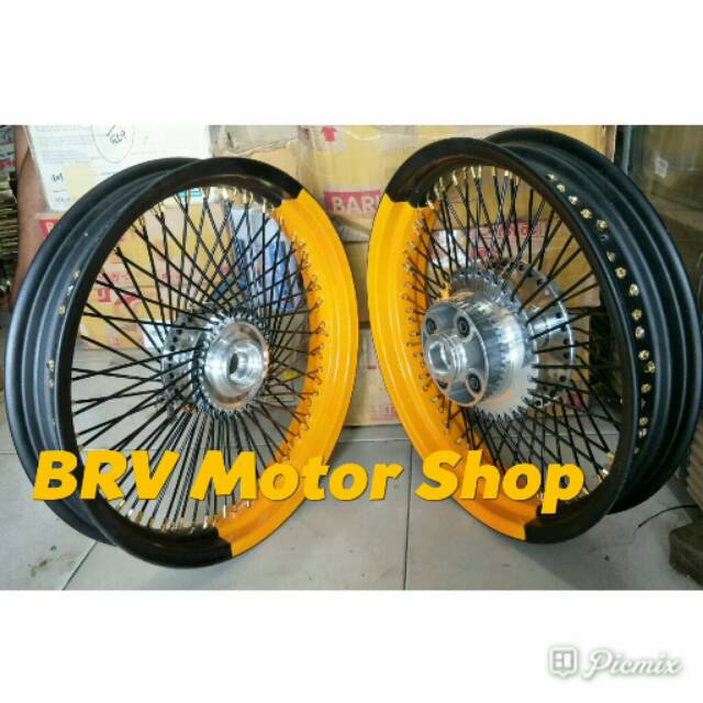 Velg Jari Jari Seribu Tiger Revo Mega Pro - Velg Tiger Revo Mega Pro Siap Pasang Ring 17