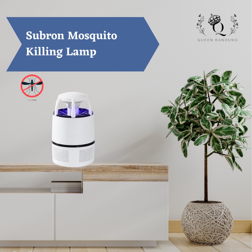 Subron Mosquito Killing Lamp MKL01 Pembasmi Nyamuk Penghilang Penyedot Nyamuk Mudah Aman Unik LED