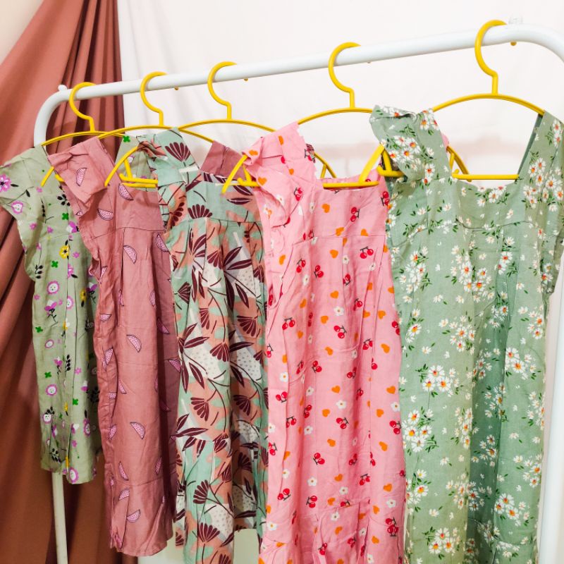 DASTER ANAK / BAJU ANAK / BAJU ANAK SD / DASTER ANAK-ANAK / DRESS ANAK MURAH / BAJU SANTAI ANAK PERE