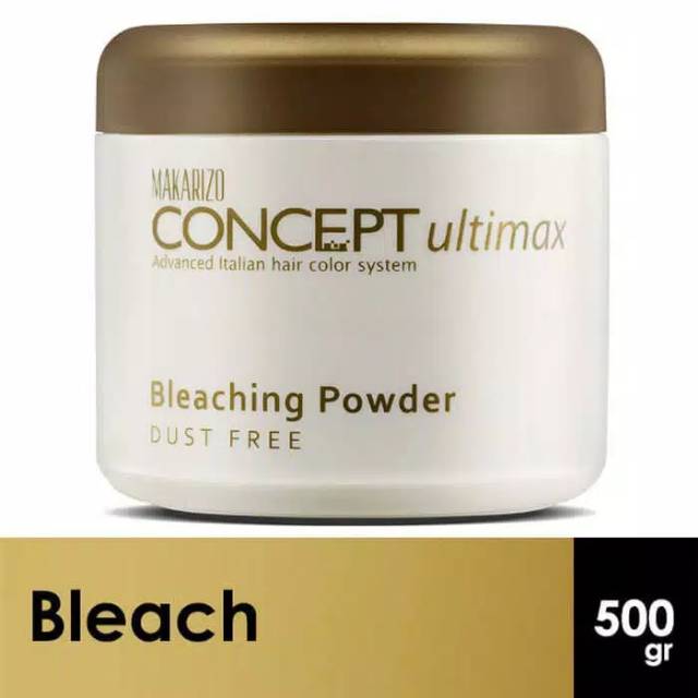 500 Gram Makarizo Concept Ultimax Bleaching Powder / Obat Bleaching Bleaching / Pemutih Rambut