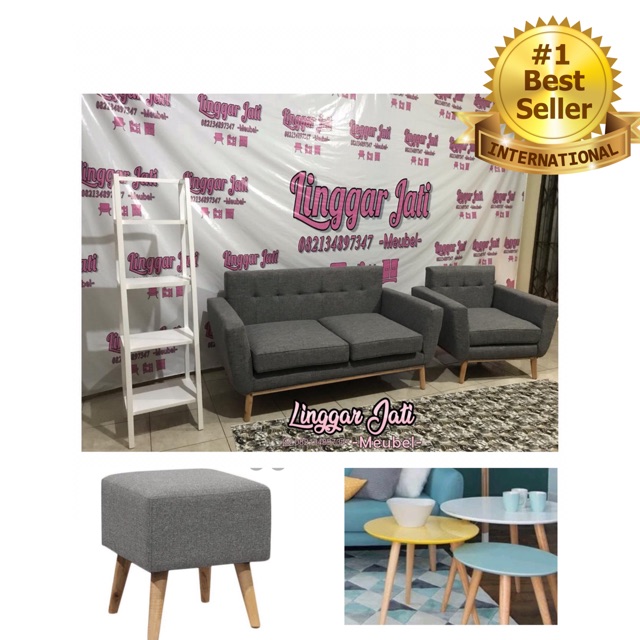TERMURAH SOFA RETRO SOFA TAMU SOFA MINIMALIS SOFA MODERN SOFA RETRO 31 MEJA STOL SET SOFA RETRO