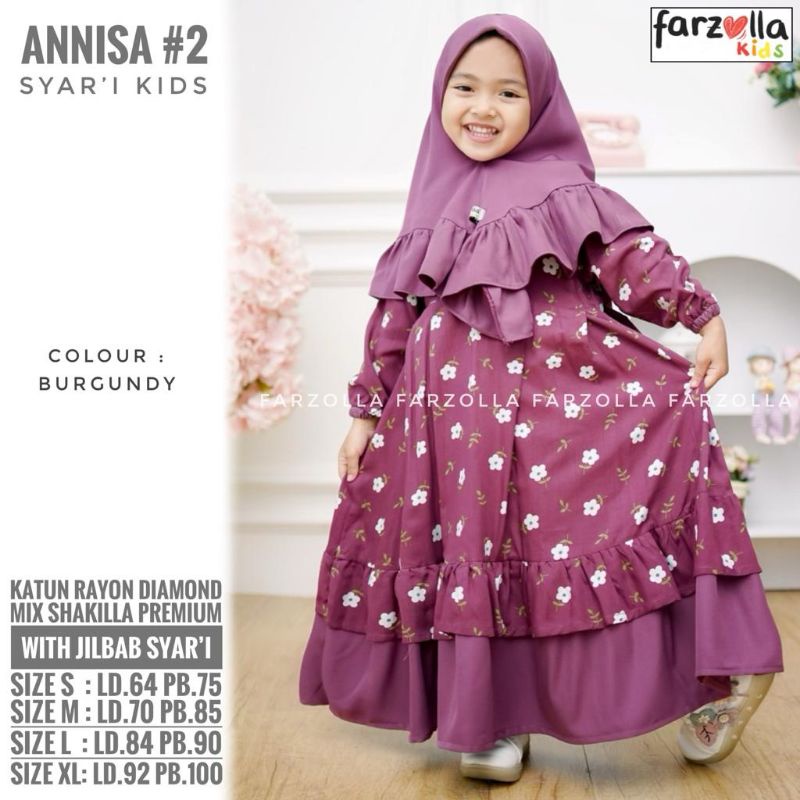 ANNISA #2 KIDS SYARI BY FARZOLLA