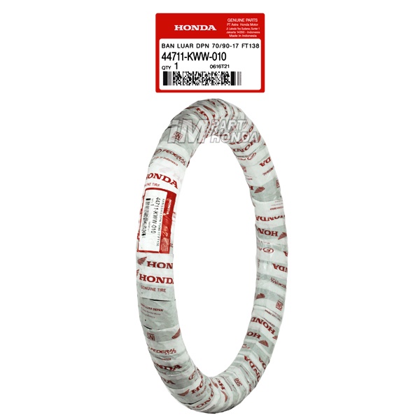 SALE  44711-KWW-010 42711-KWW-010 BAN LUAR DEPAN 70/90-17 BELAKANG 80/90-17 REVO 110 KARBU FI