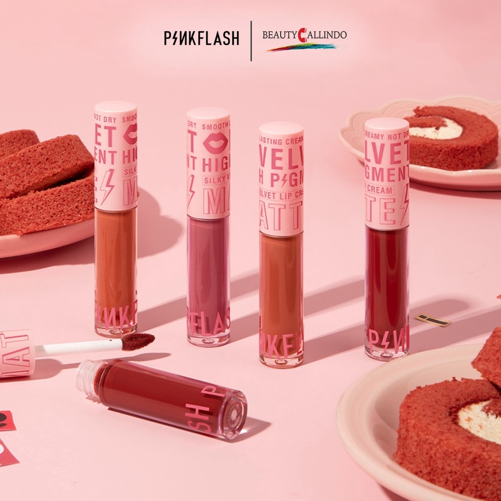 Pinkflash Lip Cream #PinkDiary Silky Velvet Lip Cream
