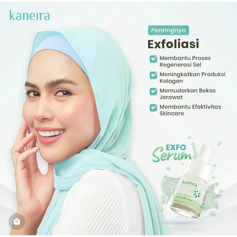 KANEIRA EXFOLIATING SERUM / Serum Pencerahan Wajah /  Serum Memperkecil Pori Pori