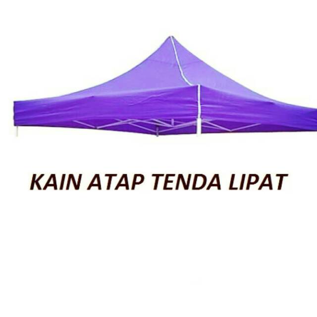KAIN ATAP TENDA LIPAT 3X3