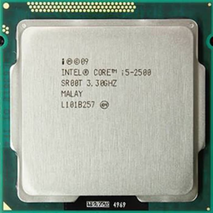 PROSESSOR INTEL CORE i5-2500 3.40GHz SOCKET 1155 + FAN PROSESSOR CORE I5 2500 + FAN