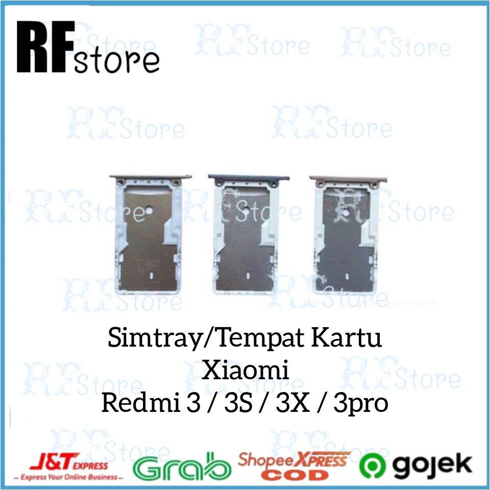 REDMI 3S ORIGINAL 100% - Simtray Sim Tray Sim Lock Slot Sim Card Tempat Kartu Xiaomi Redmi 3S 3s Ori
