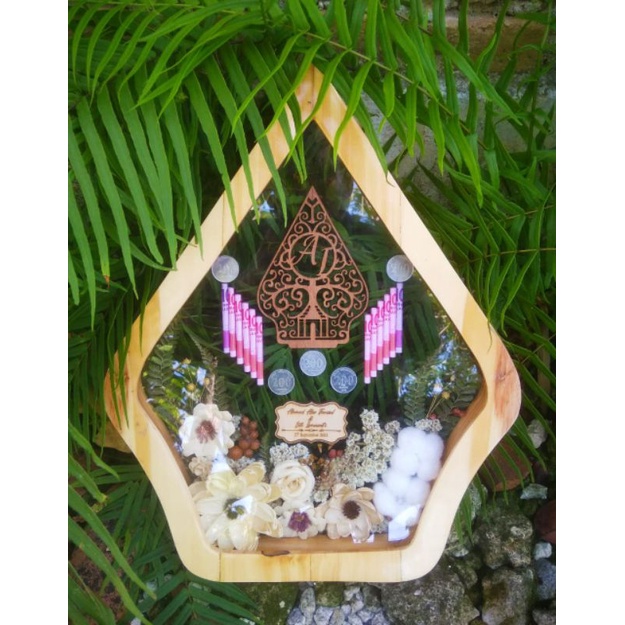 Mahar Milenial Gunungan Wayang Transparan Rustic