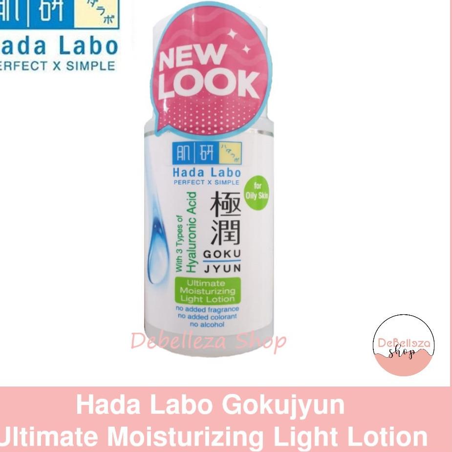 ❋ TONER HADA LABO Gokujyun Ultimate Moisturizing Light Lotion 100ml [Garis hijau] ▲