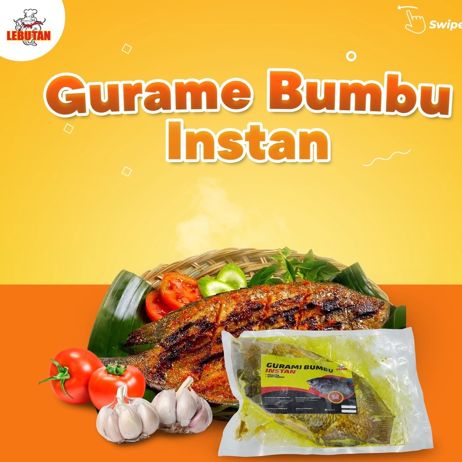 

Lebutan - Gurami (Gurame) Bumbu Instan - 450gram