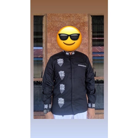 Baju Koko Motif Aceh Terbaru (ORIGINAL)