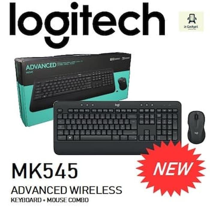 Bundle | Logitech Mk545 Advanced Wireless Keyboard + Mouse Kualitas Terbaik