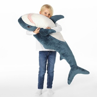 Boneka Ikan Hiu 100cm Shark Plush Doll