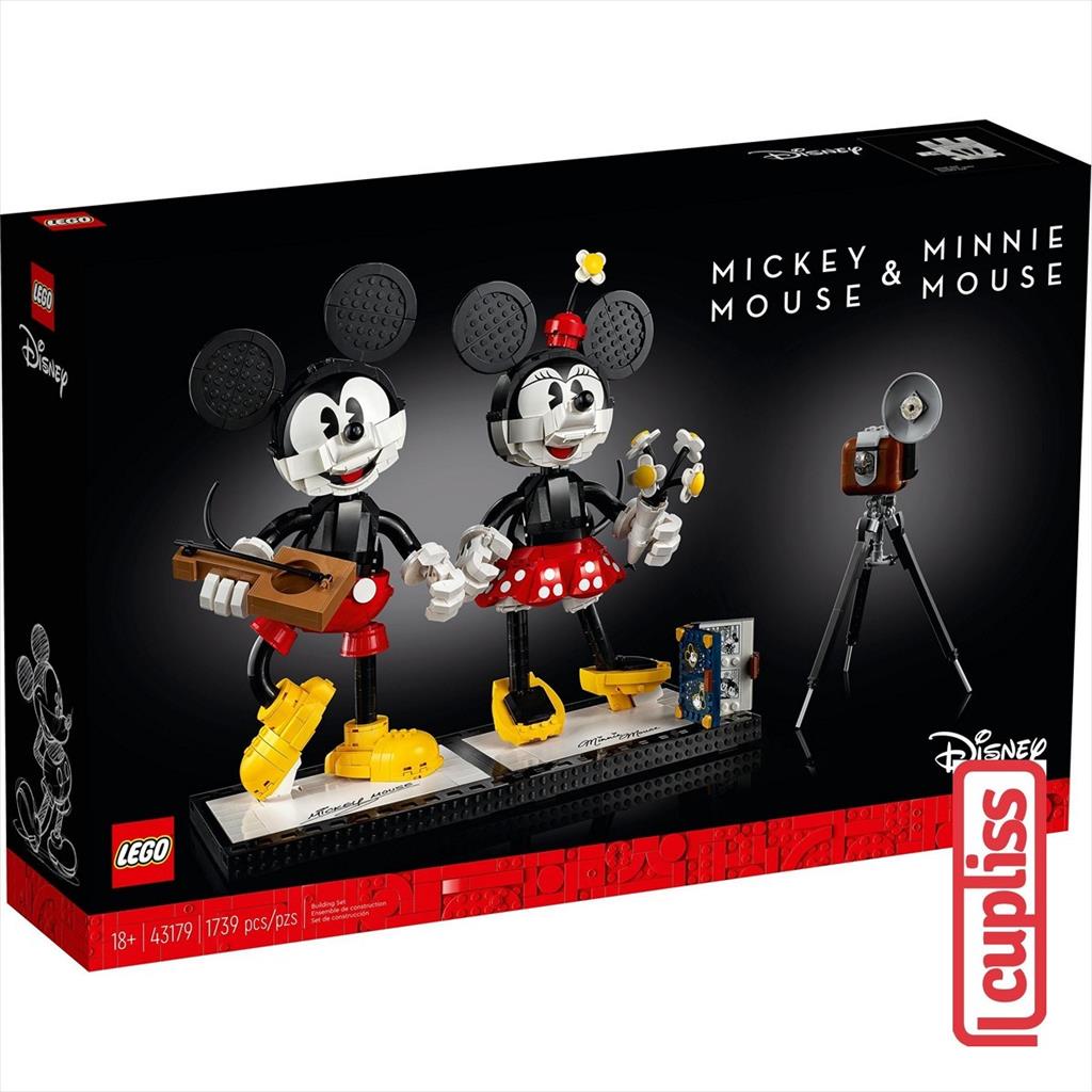 LEGO Disney 43179 Mickey Mouse and Minnie Mouse