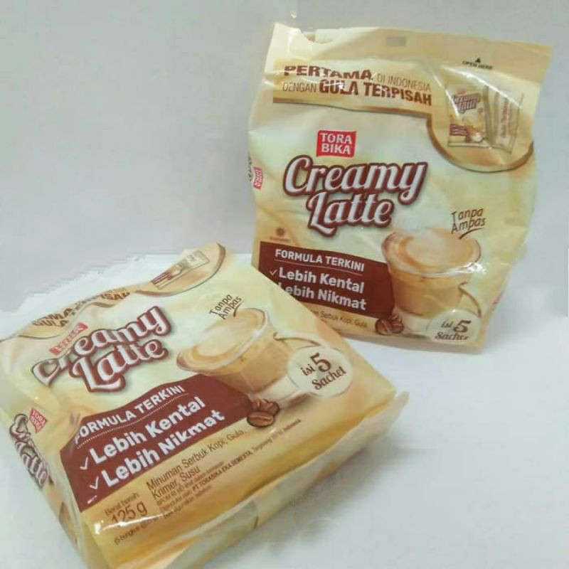 

TORABIKA Creamy Latte 5's x 25 gram Gula Atur Sendiri - Kopi Tanpa Ampas