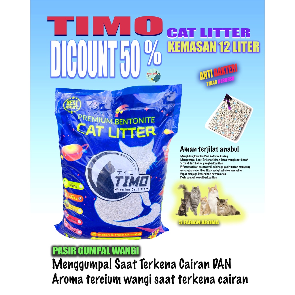 12 LITER-PASIR GUMPAL WANGI TIMO