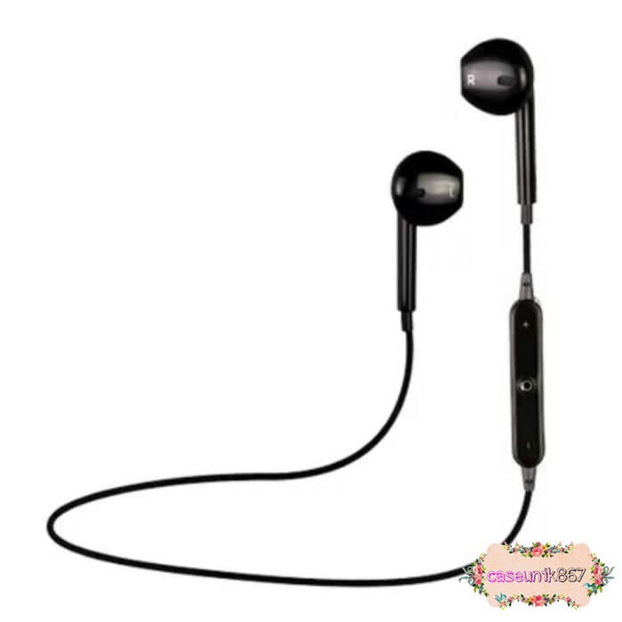 S6 Headset Headsfree Hf bluetooh tali sport super bAss wireless earphone CS2230