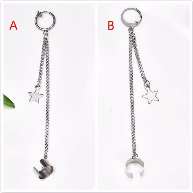 Anting BTS Bangtan Boys Anting Clip Star