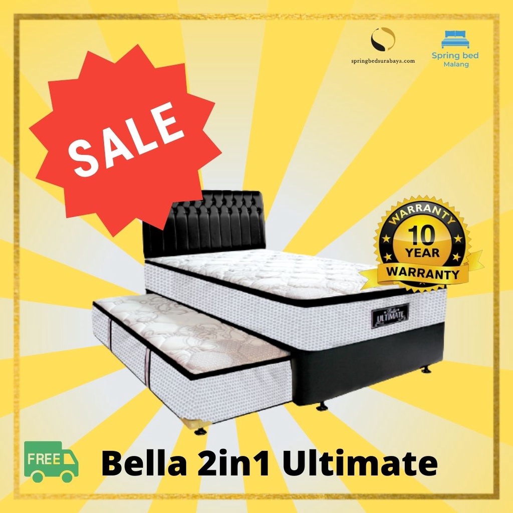 Bella Springbed 2in1 Ultimate 120x200 Malang Surabaya