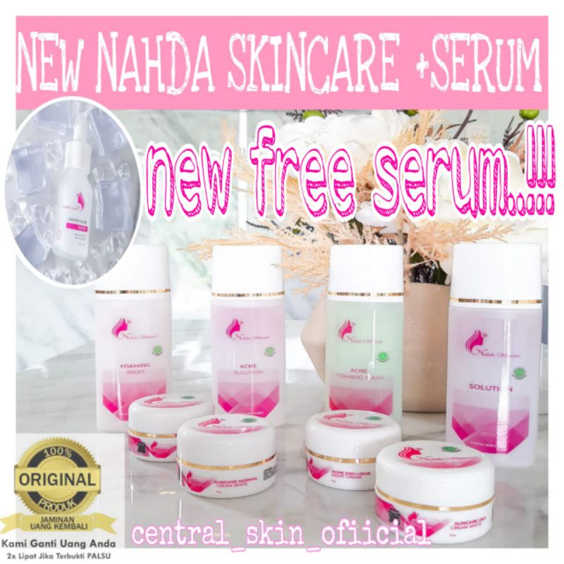 NAHDA SKINCARE (BPOM) 100% ORIGINAL +SERUM GLOWING