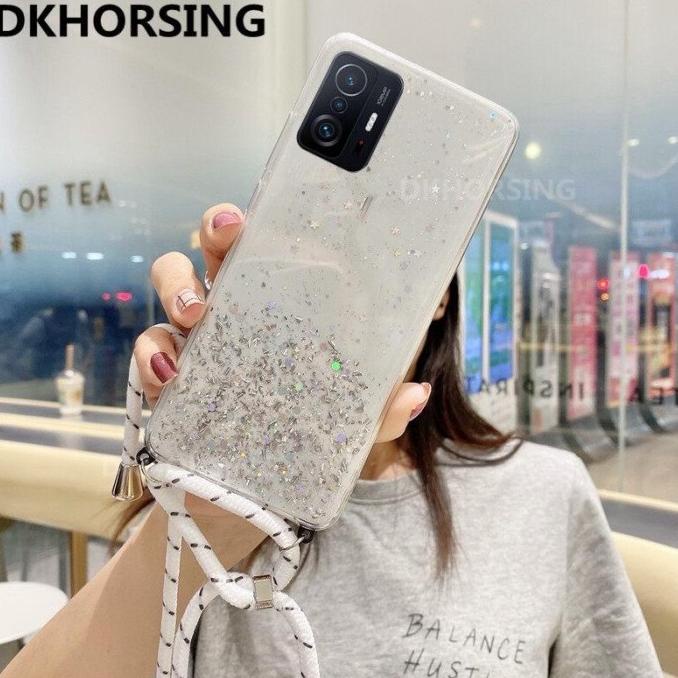 

Office & Stationery | Document Organizer | Case Tali Nagita Xiaomi Mi 11T Mi 11T Pro Lanyard Glitter Gantungan | Best Seller