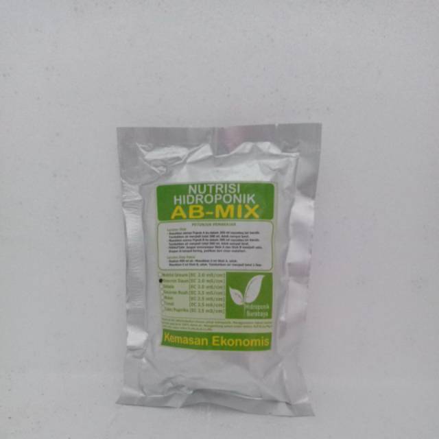 Nutrisi Hidroponik - AB Mix Sayuran Daun 0.5L
