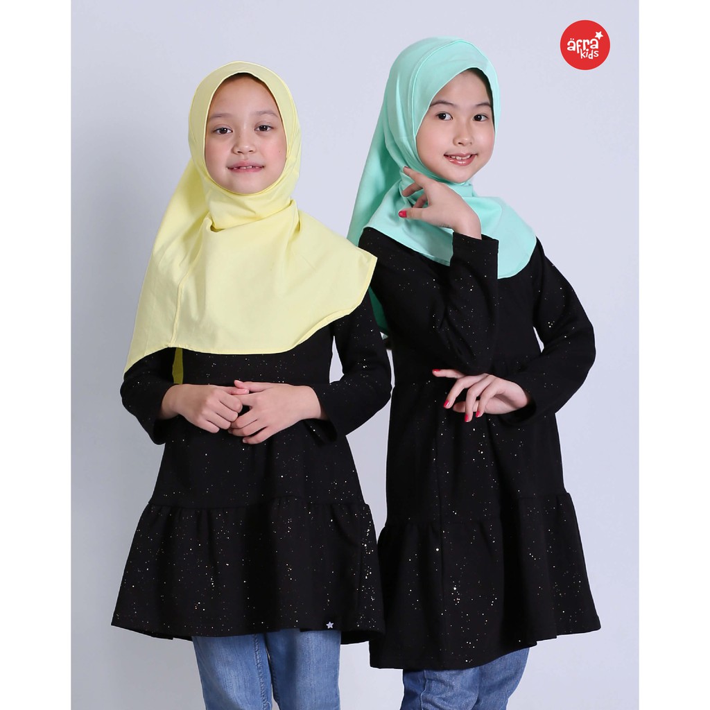 Tunik Anak Afrakids AFRA - AT001 Glitter Silver