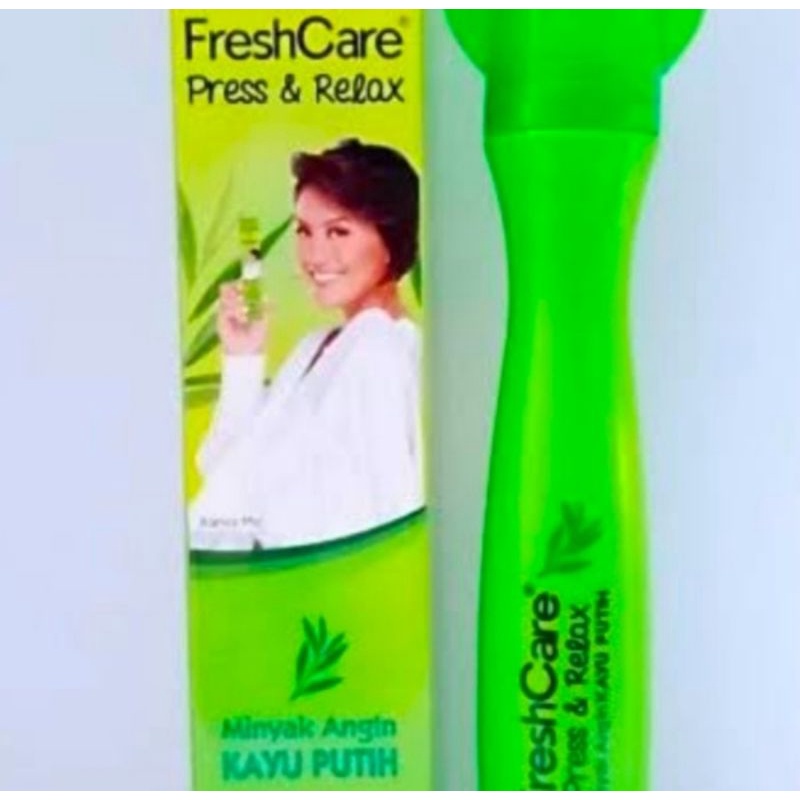 FRESHCARE Minyak Kayu Putih Roll on Rock &amp; Roll Press &amp; Relax