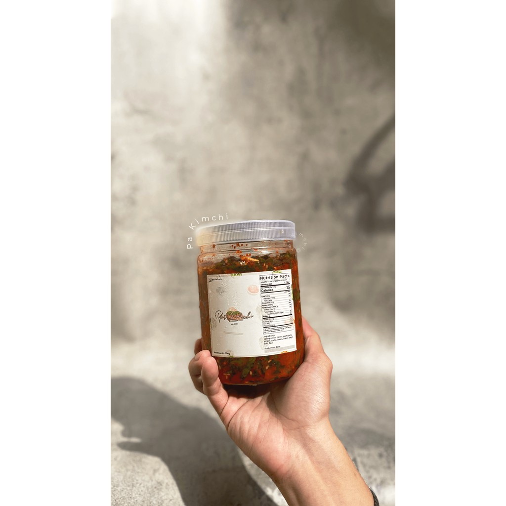 

Pa Kimchi (Daun bawang) Halal Homemade by Yor Kimchi