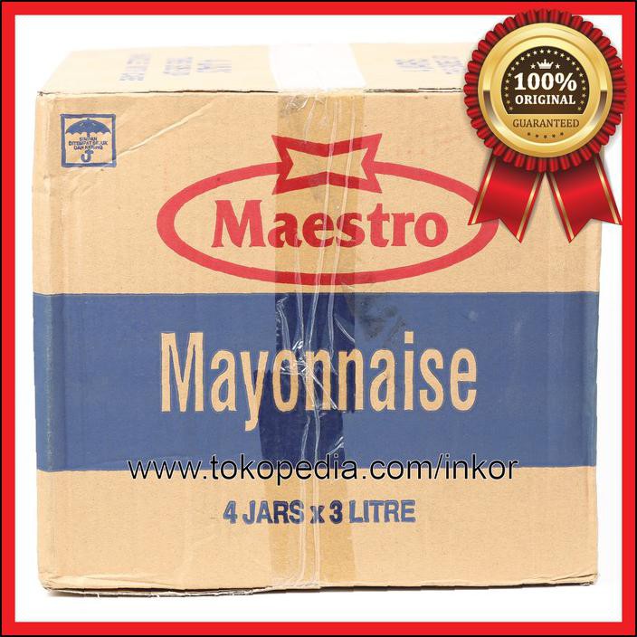 

Spesial - Gojek/Grab Maestro Mayonnaise Toples 3L