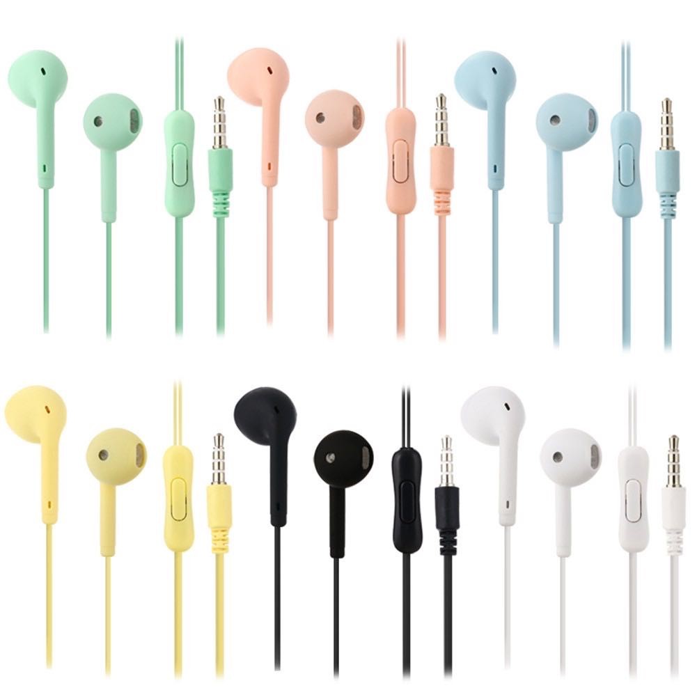 Handsfree U19 Macaron / Headset U19 Macaron / Earphone U19 Macaroon Matte Colow Hifi Extra Bass