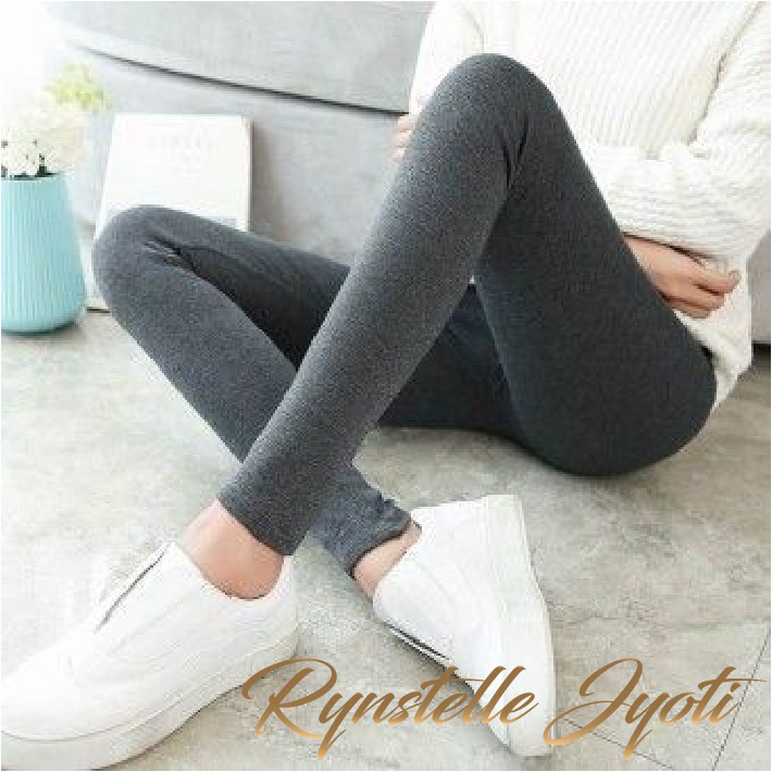 Legging Panjang kaos soft rayon dan spandek Rynstelle