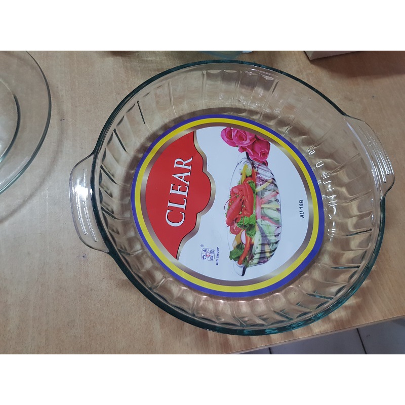 Mangkok kaca lebar/ Mangkok Kaca/ Mangkok kaca ceper/ Mangkok 24cm