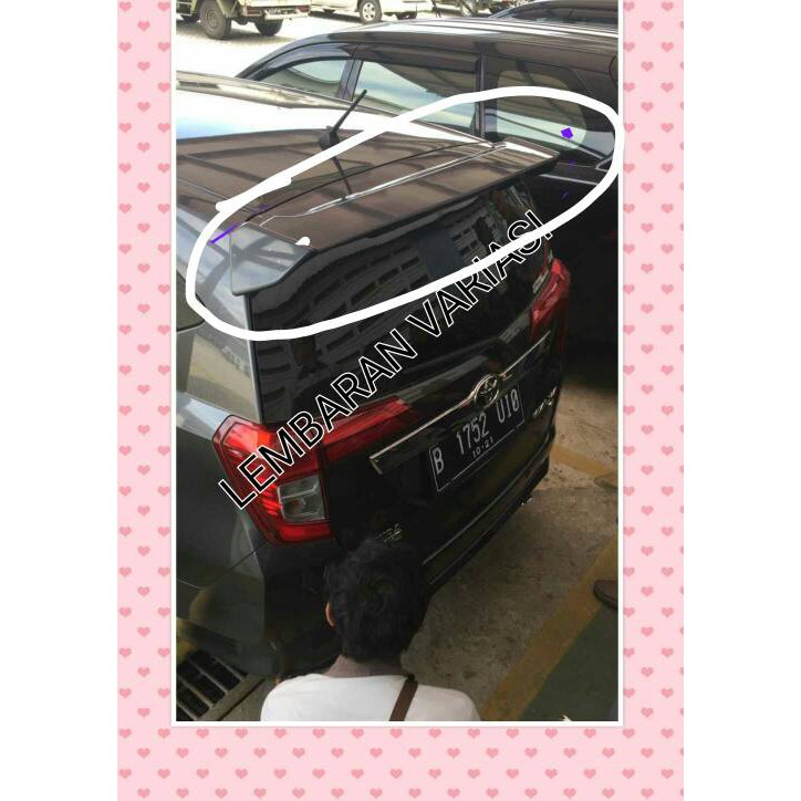 Terlaris spoiler belakang calya/sigra