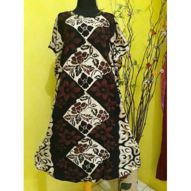 DASTER LOWO KELELAWAR JUMBO BATIK CAP PEKALONGAN / DASTER JUMBO KELELAWAR SOGAN