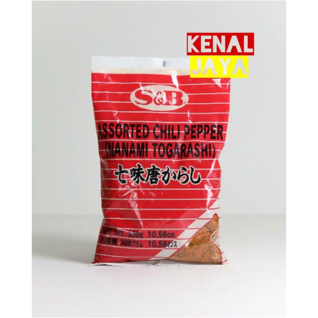 S&amp;B Chili Pepper  Ichimi / Nanami Togarashi 300g